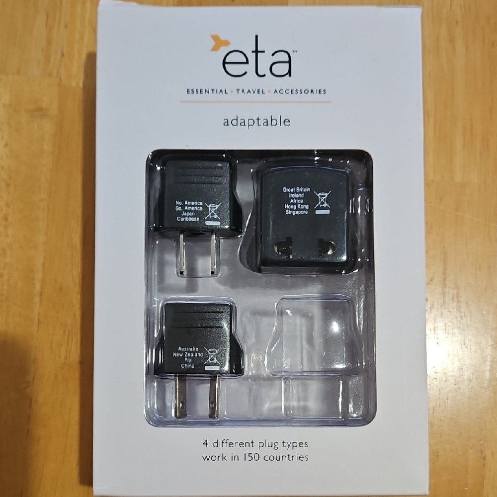 ETA Travel Adapter Set